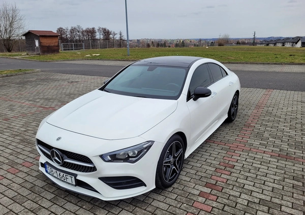 Mercedes-Benz CLA cena 213900 przebieg: 9977, rok produkcji 2023 z Biała małe 379